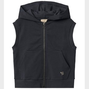 Wheat Cardigan - W-Carl - Navy