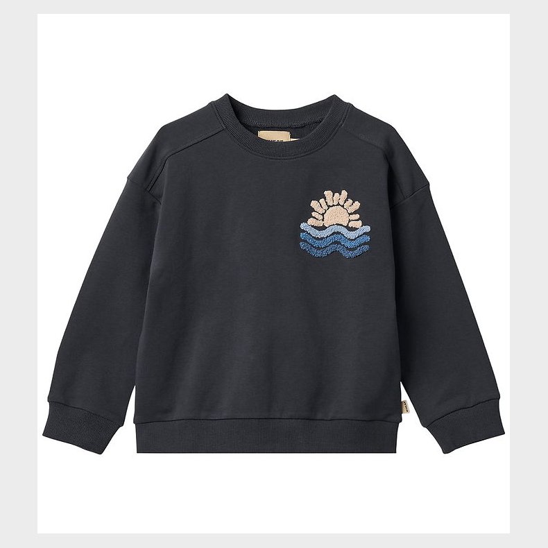 Wheat Sweatshirt - Sander - Navy
