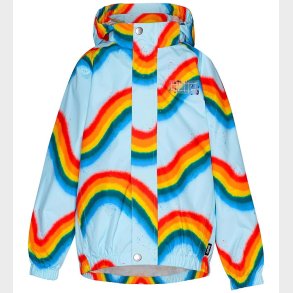 Molo Regnjakke - PE - Waiton - Rainbow Waves