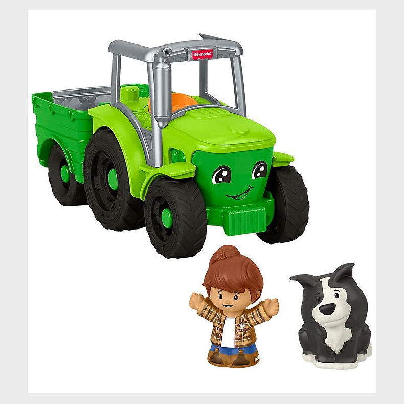 Fisher-Price Legetj - Little People Push & Play Tractor
