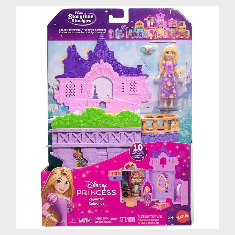 Disney Princess Legetj - Rapunzel Stacking Castle