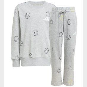 adidas Performance Sweats�t - LM SMI JOG - MGREYH/WHITE