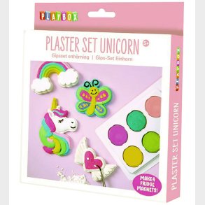 Playbox Gipss�t - Enhj�rninger m. Magneter