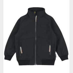 Molo Softshelljakke m. Fleece - Cloudy - Sort