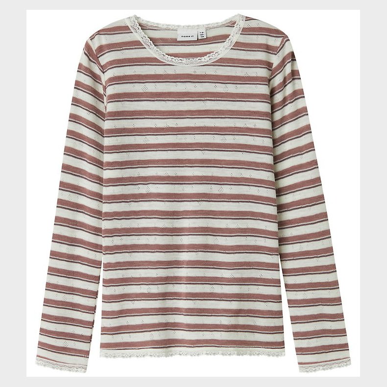 Name It Bluse - NkfWang - Antler/Snow white