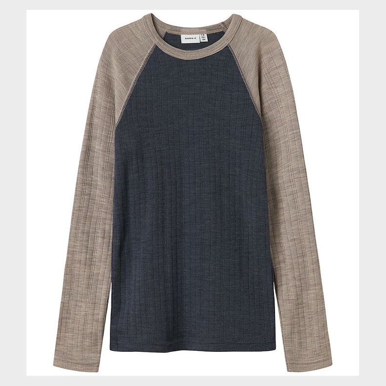 Name It Bluse - NkmWang - Ombre Blue/Satellites