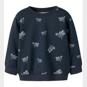 Name It Sweatshirt - NmmVifelix - Navy Blazer/Tractors