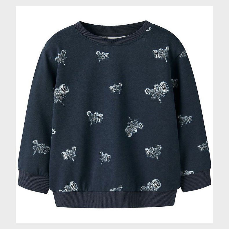 Name It Sweatshirt - NmmVifelix - Navy Blazer/Tractors