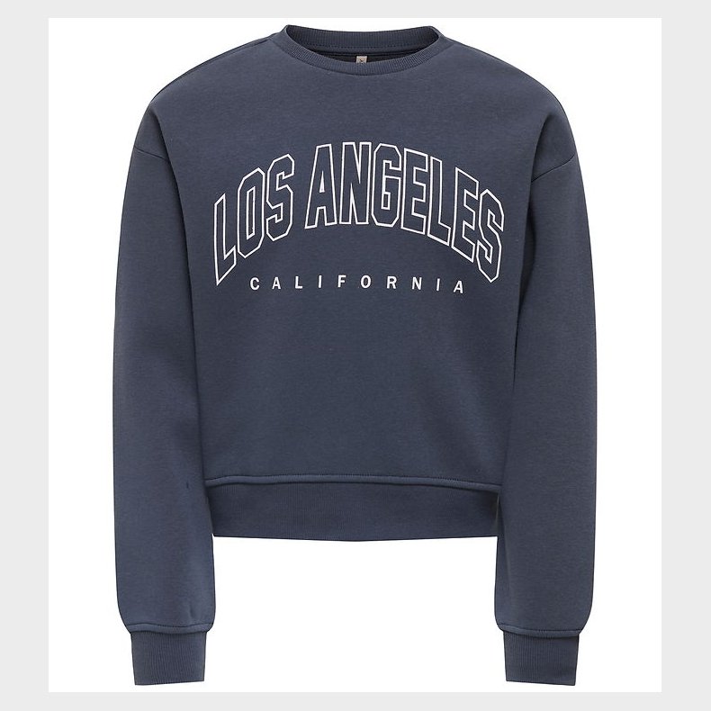 Kids Only Sweatshirt - KogSweat - Ombre Blue/Los Angeles - Calif