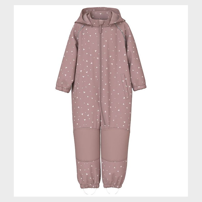 Name It Shoftshelljakke - NmfAlfa08 - Woodrose/HEART