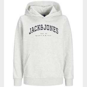 Jack & Jones Httetrje- JjeCaleb - Noos - White Melange/LOOSE
