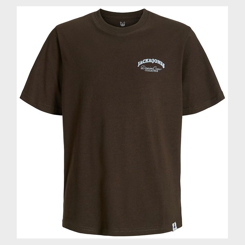 Jack & Jones T-shirt - JjeBrandes - Delicioso/Chambray Blue