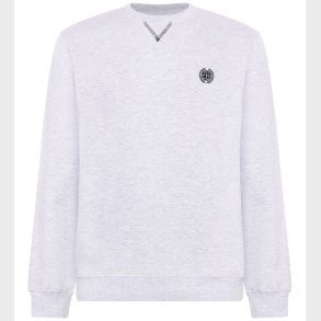 Grunt Sweatshirt - GrImper - Snow Melange m. Print