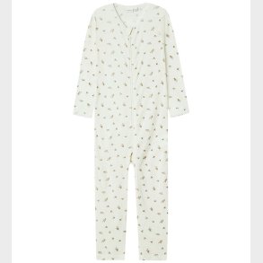 Name It Natdragt - Uld - NmfWang - Snow White/Small flowers