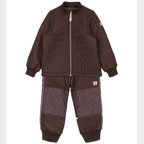 Mikk-Line Termotj m. Fleece - Duvet - French Roast