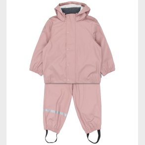 Mikk-Line Regntj m. Fleece - PU - Woodrose