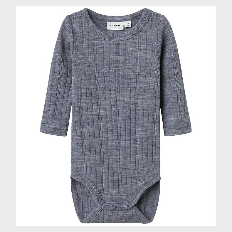 Name It Body l/ - Uld - Noos - NbmWang - Folkstone Gray