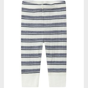 Name It Leggings - Uld - Noos - NbmWang - Folkstone Gray/Snow wh