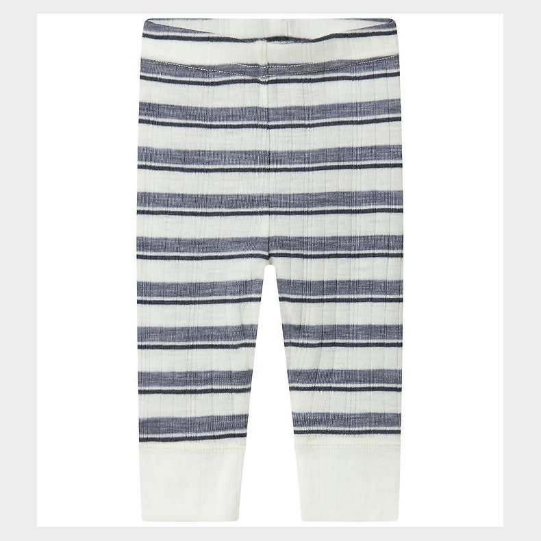 Name It Leggings - Uld - Noos - NbmWang - Folkstone Gray/Snow wh