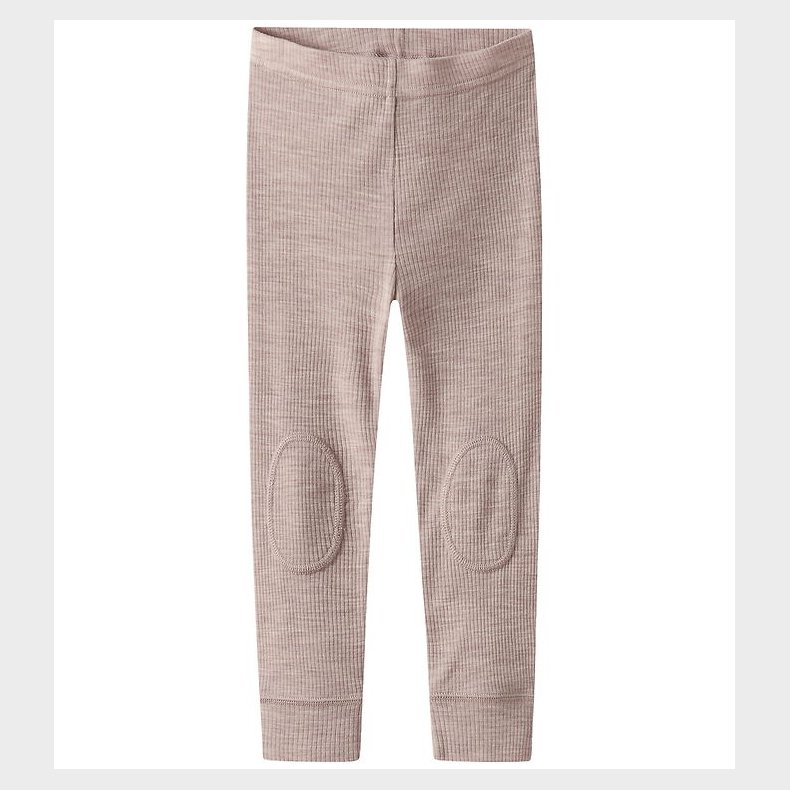 Name It Leggings - Uld - Rib - Noos - NmnWax - Shadow Gray