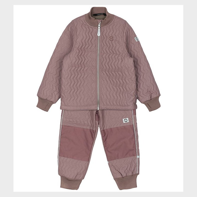 Mikk-Line Termotj m. Fleece - Duvet - Coated - Twilight Mauve