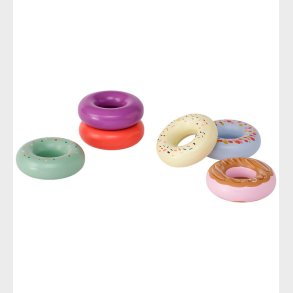 Kids Concept Donuts - 6 stk. - Tr�