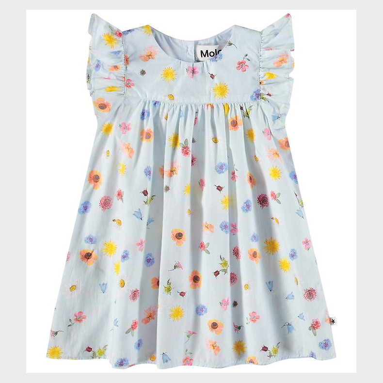 Molo Kjole - Cacao - Small Flowers Baby