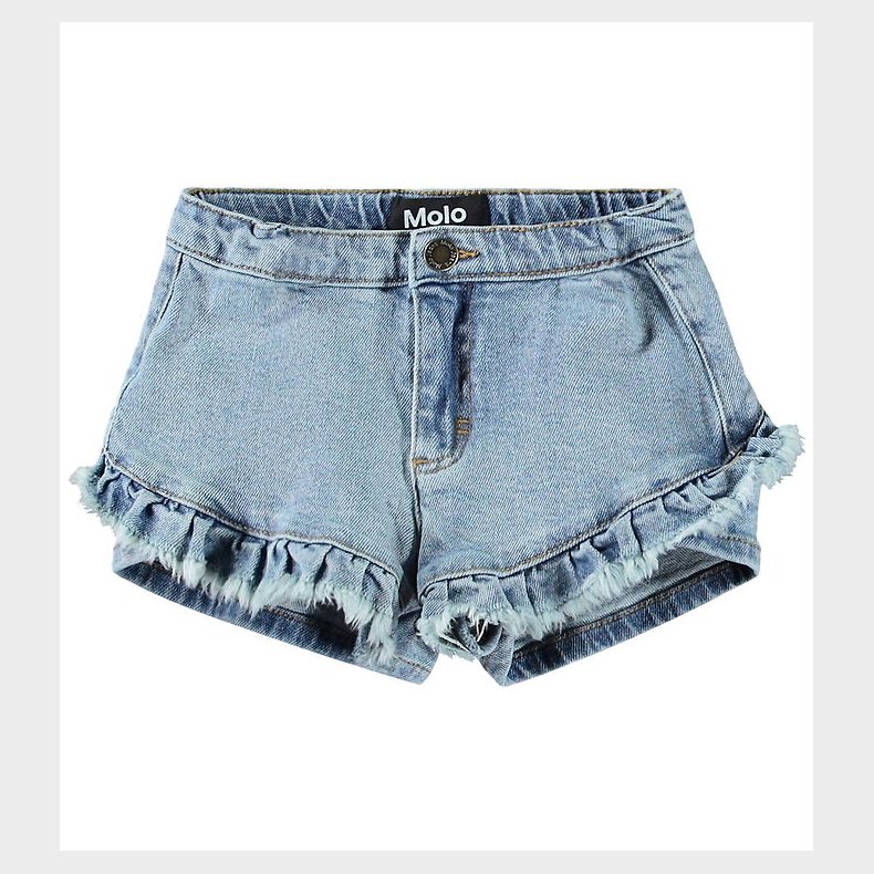 Molo Shorts - Agnetha - Distressed Washed