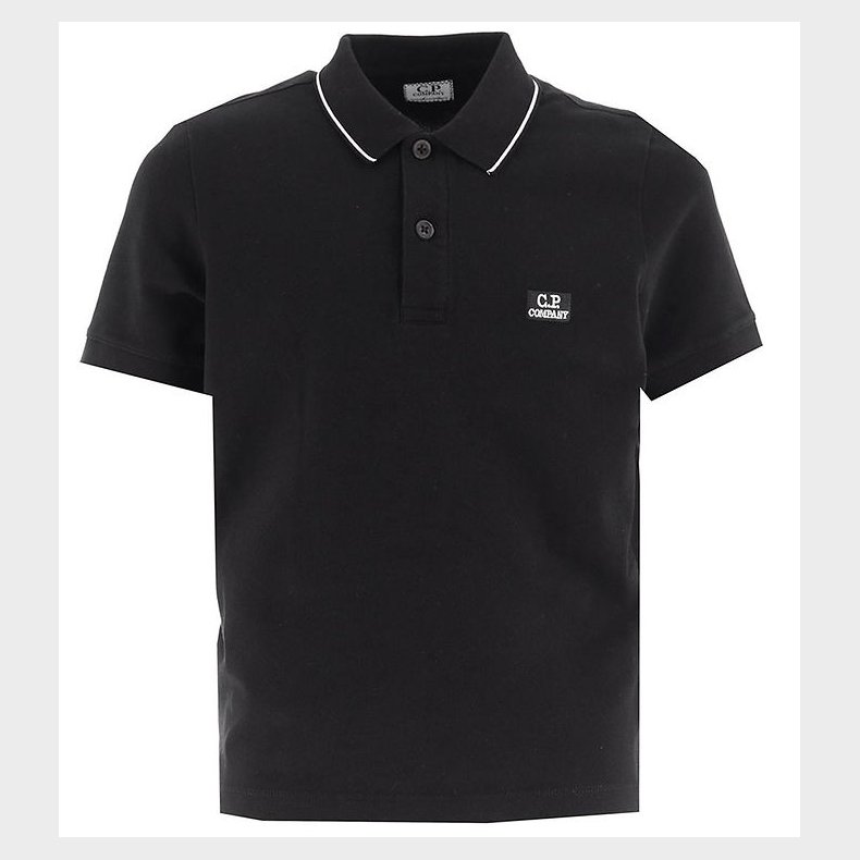 C.P. Company Polo - Sort m. hvid
