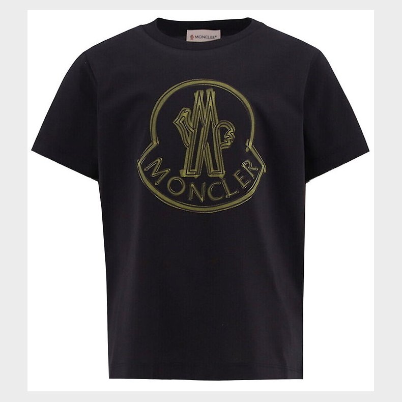 Moncler T-shirt - Sort m. Print
