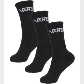 Vans Strmper - 3-pak - Sort m. Hvid