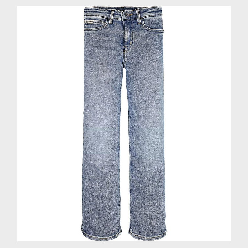 Calvin Klein Jeans - Wide Leg - Ocean Blue Stretch