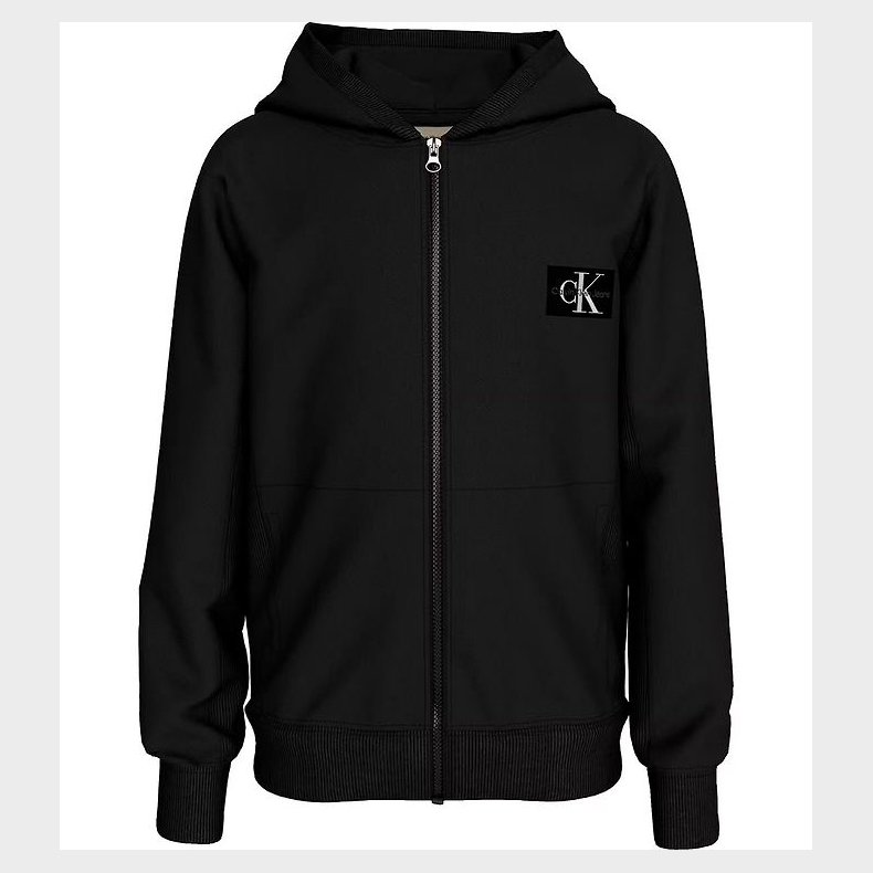 Calvin Klein Cardigan - Badge - Sort