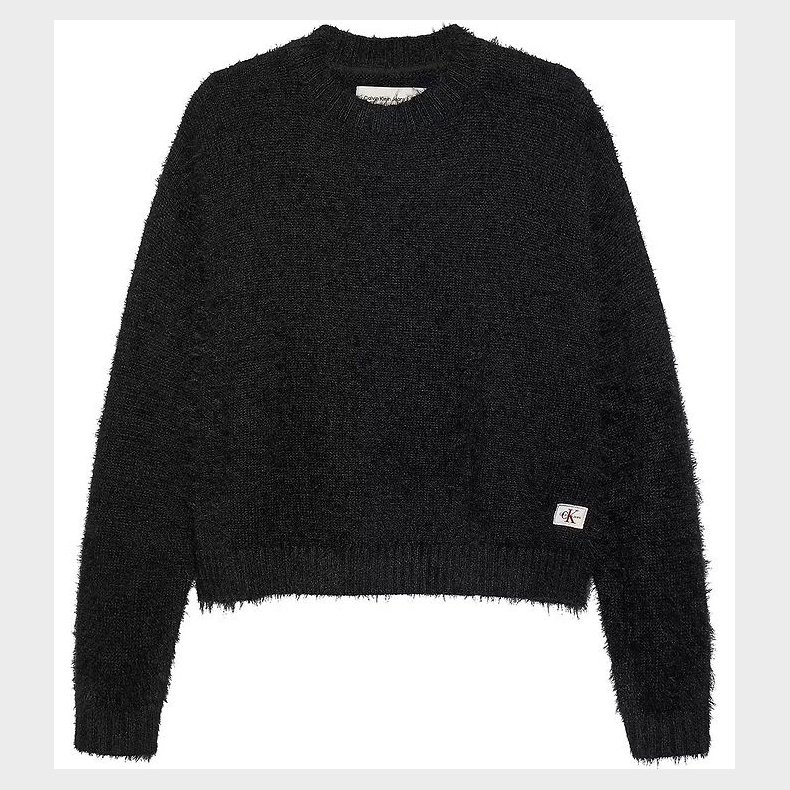 Calvin Klein Bluse - Strik - Ck Black