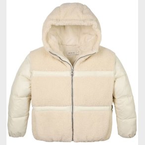 Calvin Klein Dynejakke m. Fleece - Whitecap Gray