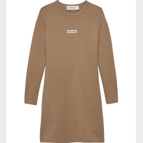 Calvin Klein Kjole - Punto - Woodsmoke Brown