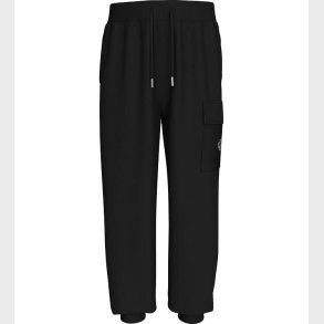 Calvin Klein Sweatpants - Badge Relazed - Ck Black