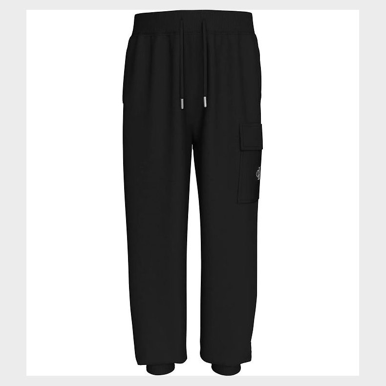 Calvin Klein Sweatpants - Badge Relazed - Ck Black