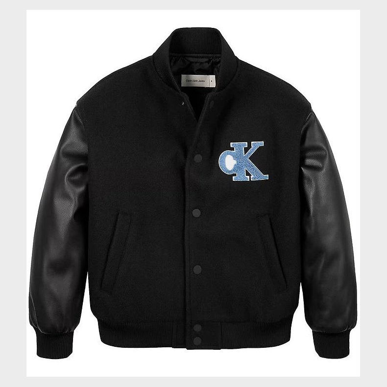 Calvin Klein Jakke - Varsity - Ck Black
