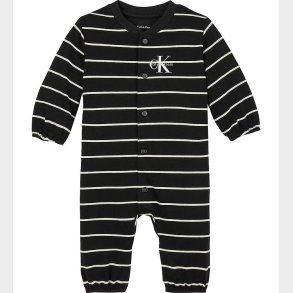 Calvin Klein Heldragt - Sweat - Monogram - Ck Black/Whitecap Gra