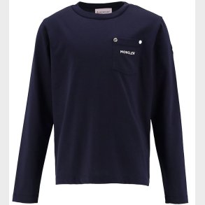 Moncler Bluse - Navy m. Lomme