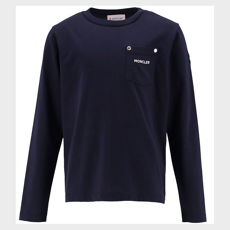 Moncler Bluse - Navy m. Lomme
