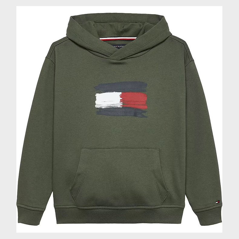 Tommy Hilfiger Httetrje - Flag - Pewter Green