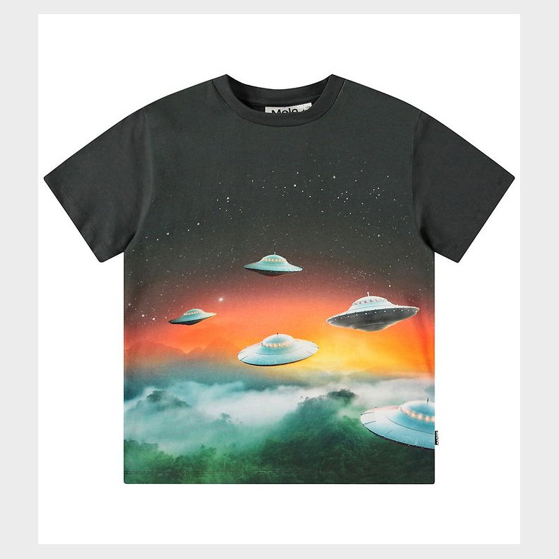 Molo T-shirt - Roxo - UFO Visitors