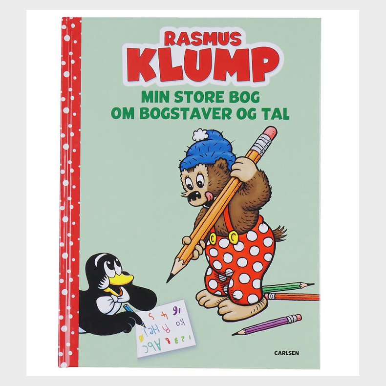 Forlaget Carlsen Bog - Rasmus Klump - Min Store Bog Om Bogstaver