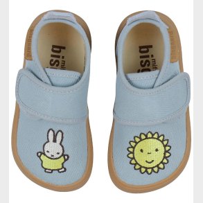 Bisgaard X Miffy Hjemmesko - Barefoot - Skyblue