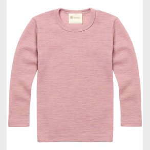 Engel Bluse - Uld - Rosewood Melange