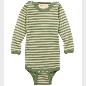 Engel Body l/ - Uld - Sage Green Melange/Natural