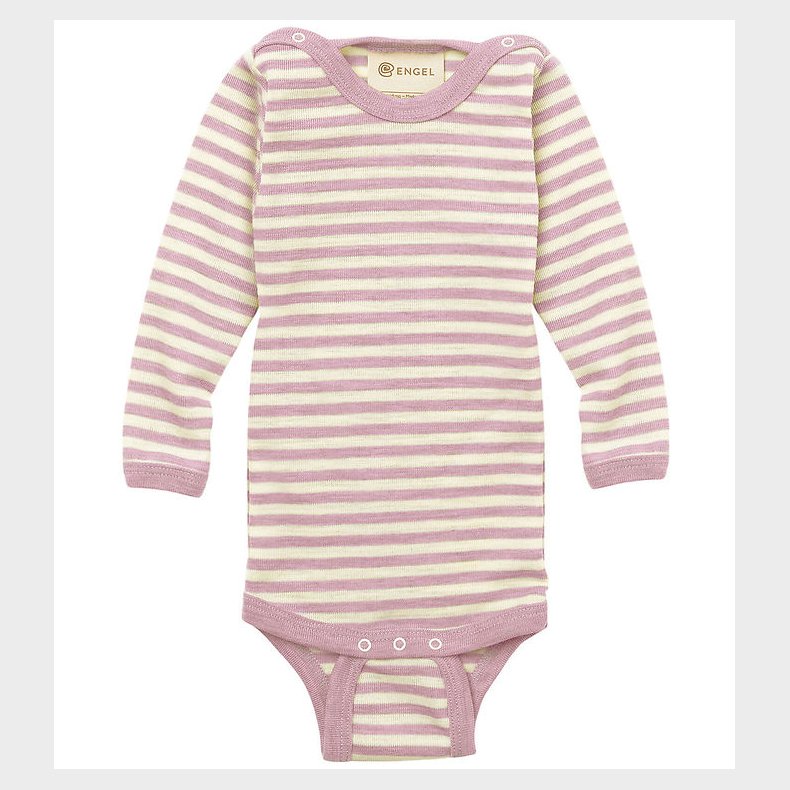 Engel Body l/ - Uld - Rosewood Melange/Natural