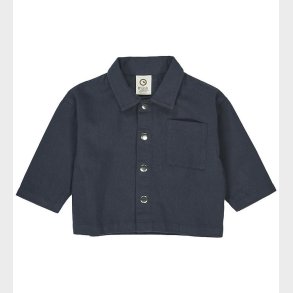 Msli Skjorte - Twill Baby - Night Blue